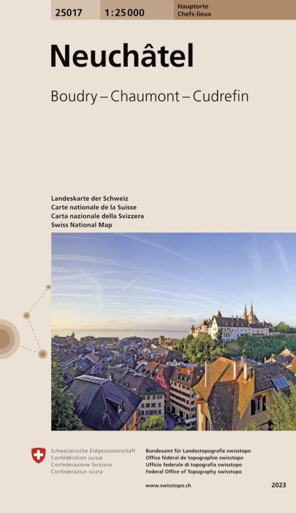 25017 Neuchâtel (Bundesamt Für Landestopografie Swisstopo)