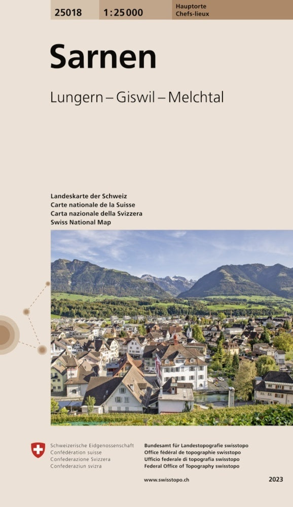 25018 Sarnen (Bundesamt Für Landestopografie Swisstopo)