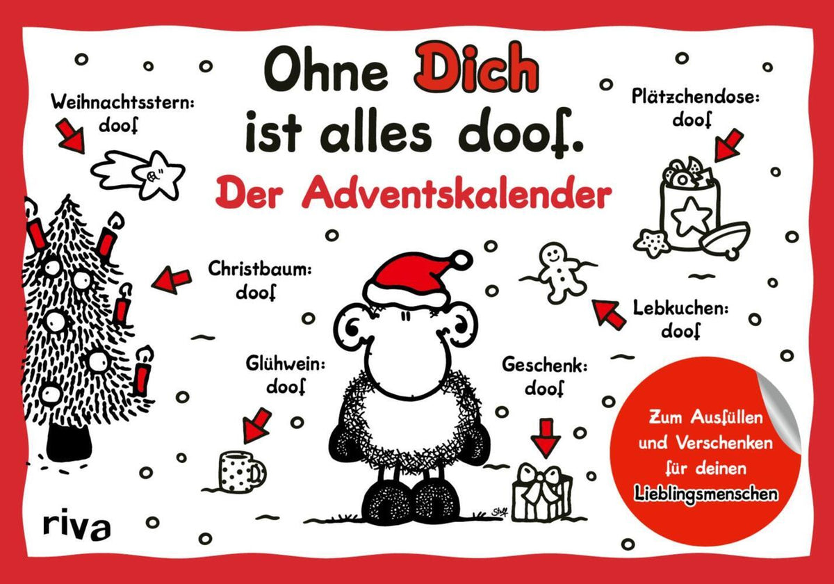 Ohne Dich ist alles doof - Der Adventskalender (Sheepworld)