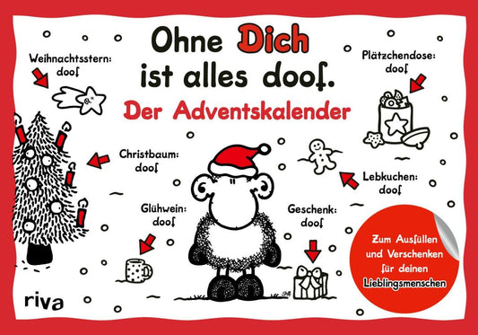 Ohne Dich ist alles doof - Der Adventskalender (Sheepworld)