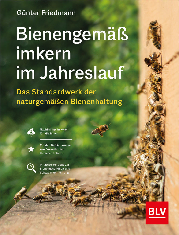 Bienengemäß imkern im Jahreslauf (Günter Friedmann)
