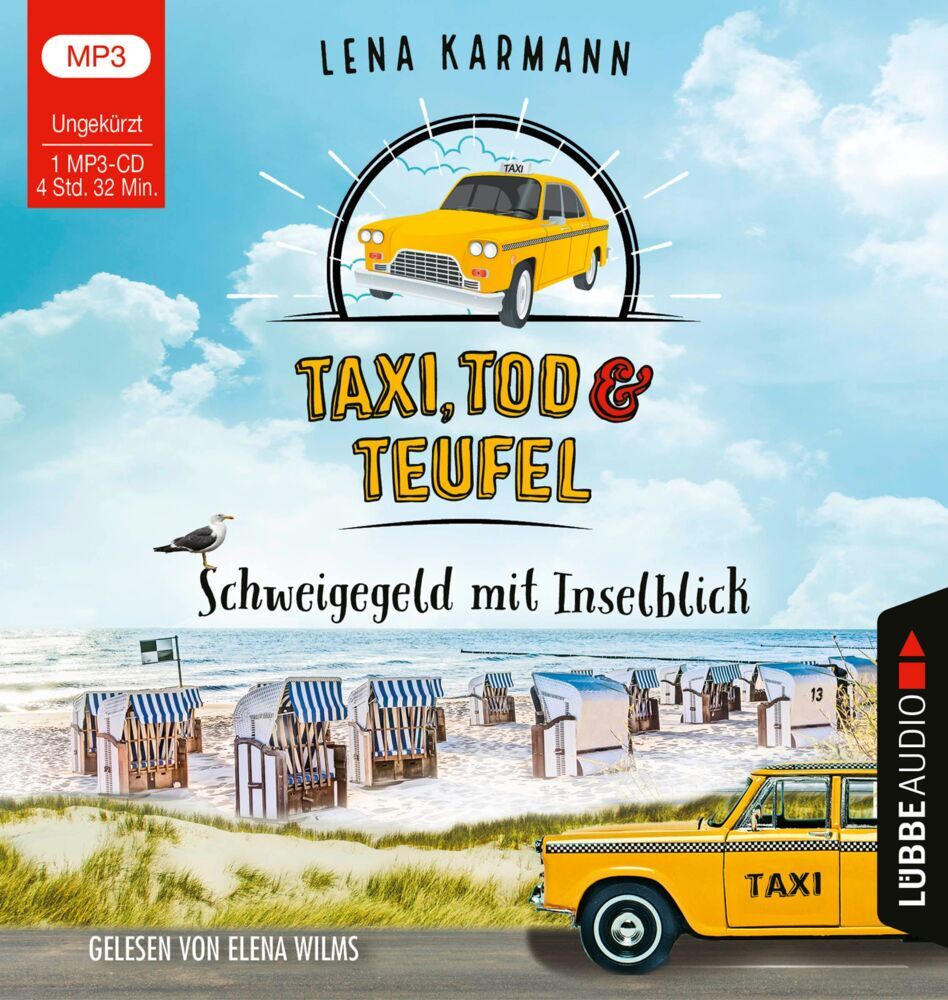 Taxi, Tod und Teufel - Schweigegeld mit Inselblick, 1 Audio-CD, 1 MP3 (Lena Karmann)