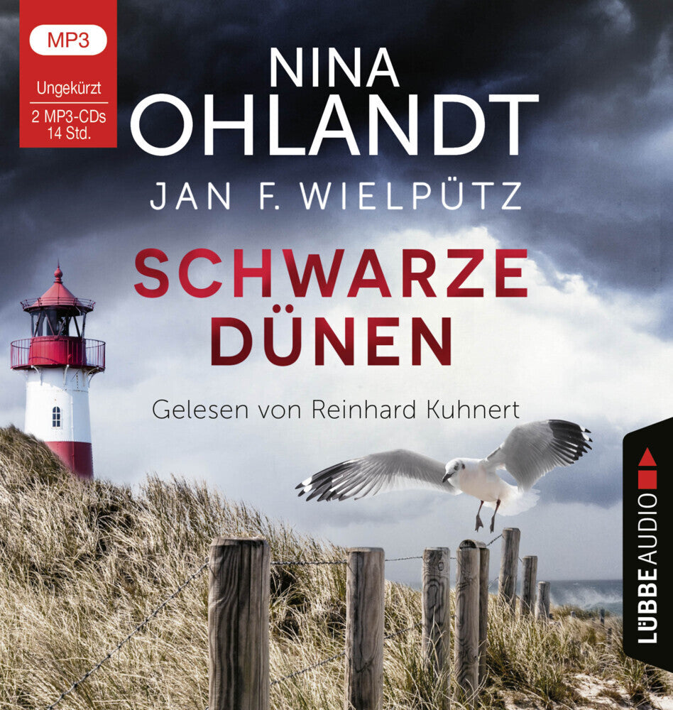Schwarze Dünen, 2 Audio-CD, 2 MP3 (Nina Ohlandt)