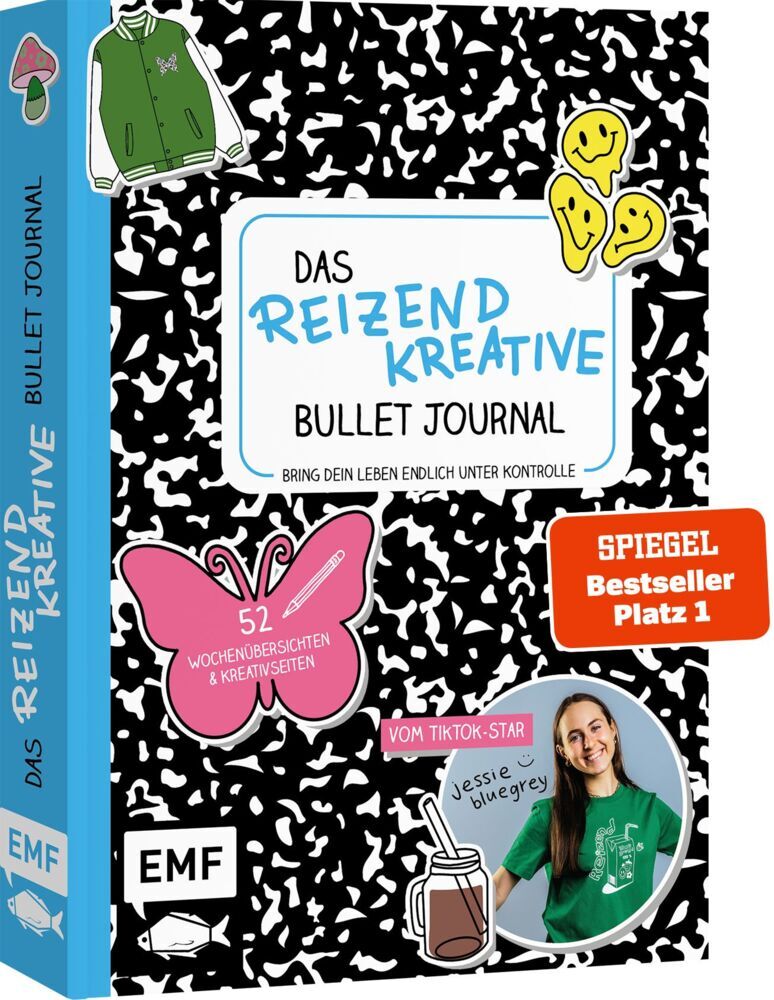 Das reizend kreative Bullet Journal - vom TikTok-Star jessiebluegrey - Bring dein Leben endlich unter Kontrolle (Jessiebluegrey)