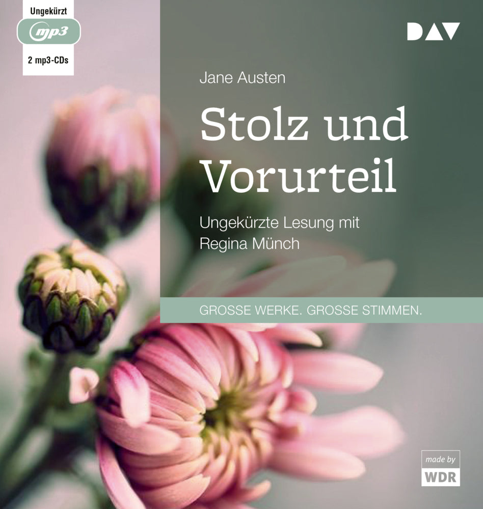 Stolz und Vorurteil, 2 Audio-CD, 2 MP3 (Jane Austen)