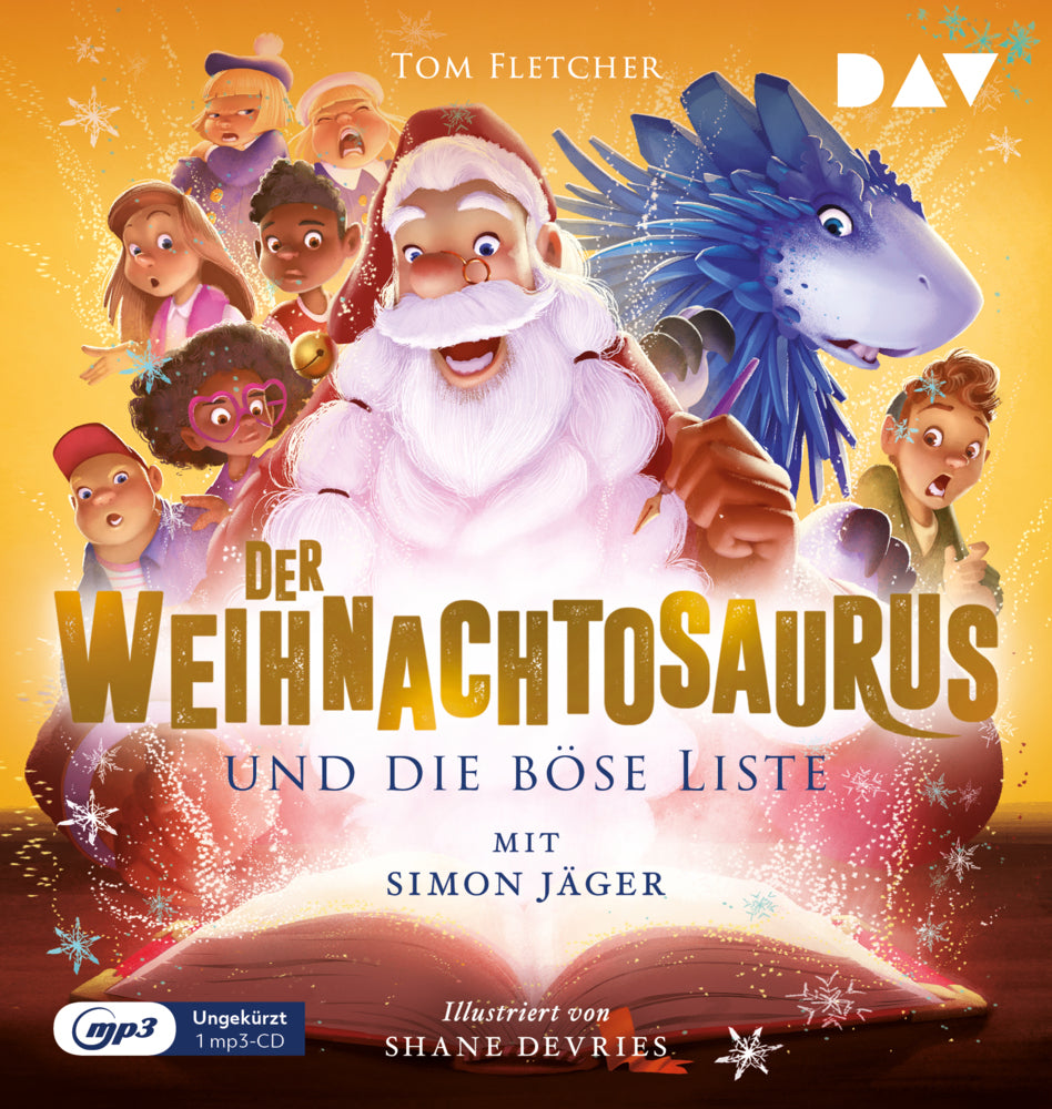 Der Weihnachtosaurus und die böse Liste (Teil 3), 1 Audio-CD, 1 MP3 (Tom Fletcher)