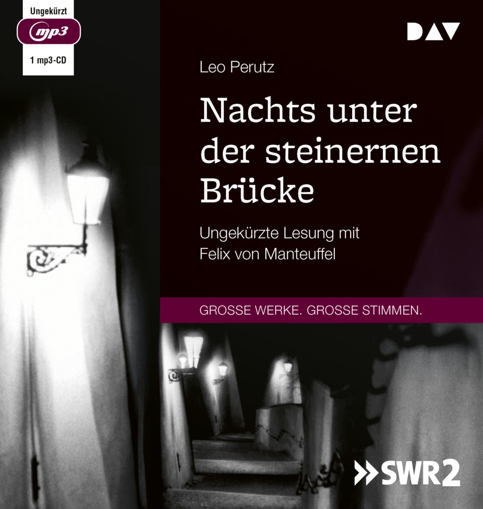 Nachts unter der steinernen Brücke, 1 Audio-CD, 1 MP3 (Leo Perutz)