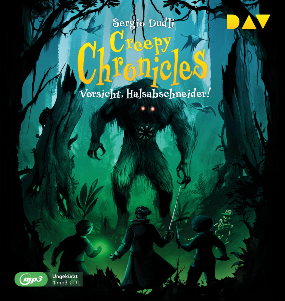 Creepy Chronicles - Teil 2: Vorsicht, Halsabschneider!, 1 Audio-CD, 1 MP3 (Sergio Dudli)