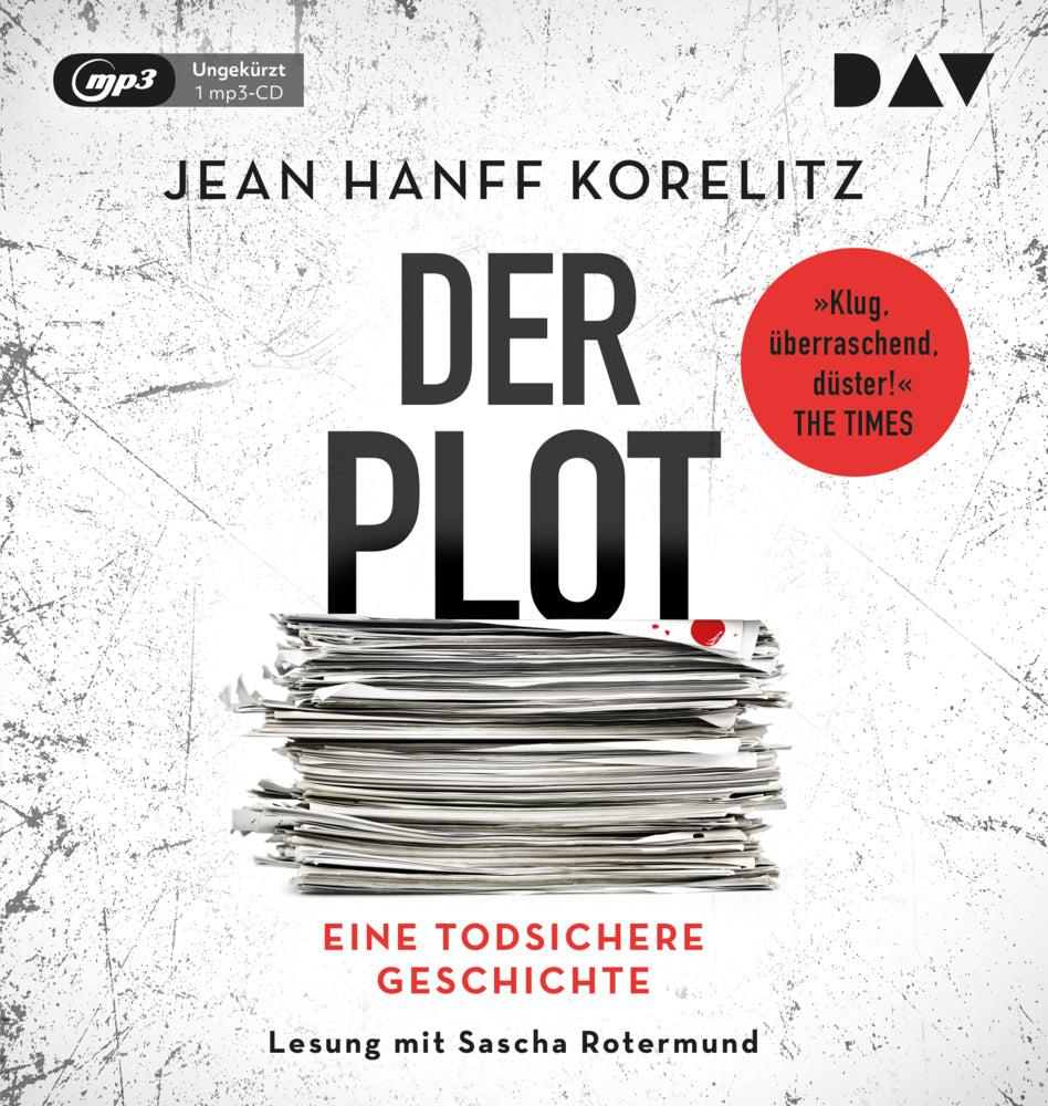 Der Plot. Eine todsichere Geschichte, 1 Audio-CD, 1 MP3 (Jean Hanff Korelitz)