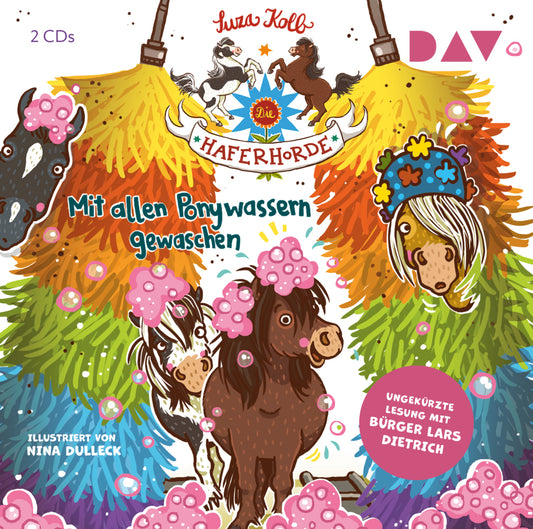 Die Haferhorde - Teil 20: Mit allen Ponywassern gewaschen, 2 Audio-CD (Suza Kolb)