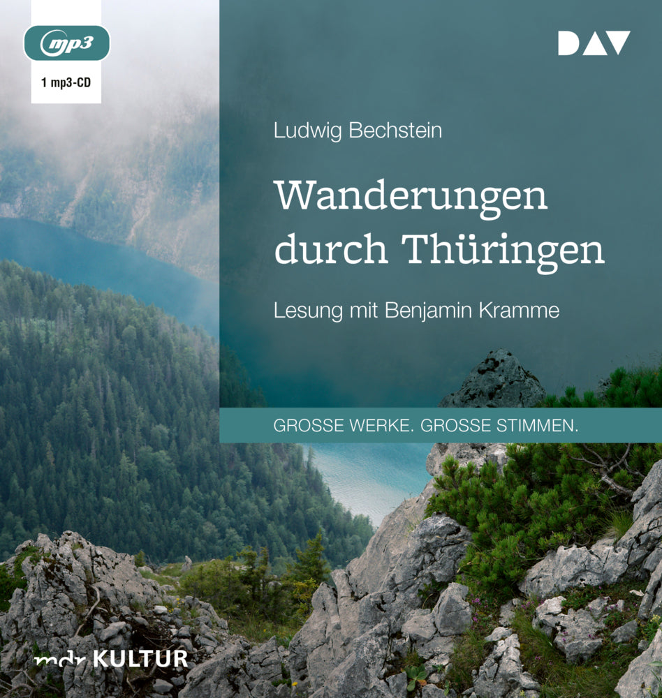 Wanderungen durch Thüringen, 1 Audio-CD, 1 MP3 (Ludwig Bechstein)