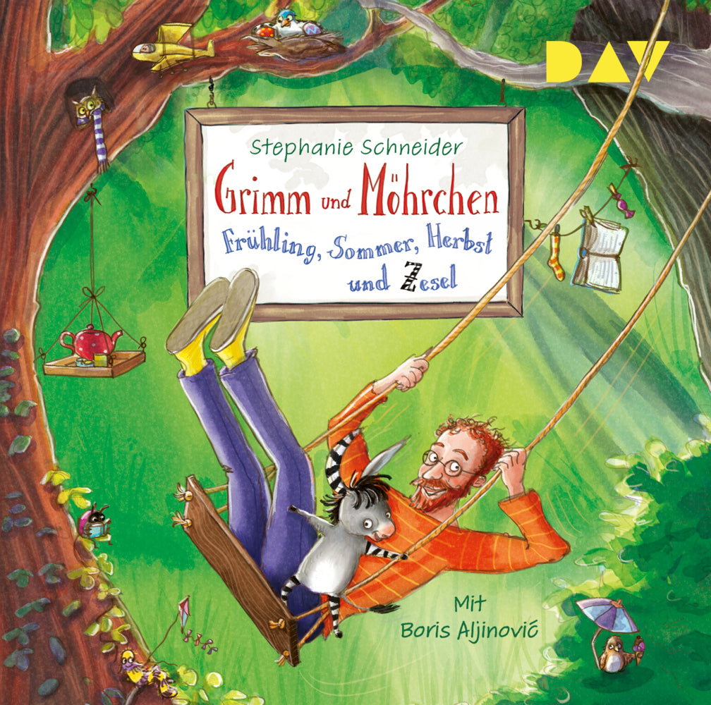 Grimm und Möhrchen - Teil 2: Frühling, Sommer, Herbst und Zesel, 2 Audio-CD (Stephanie Schneider)