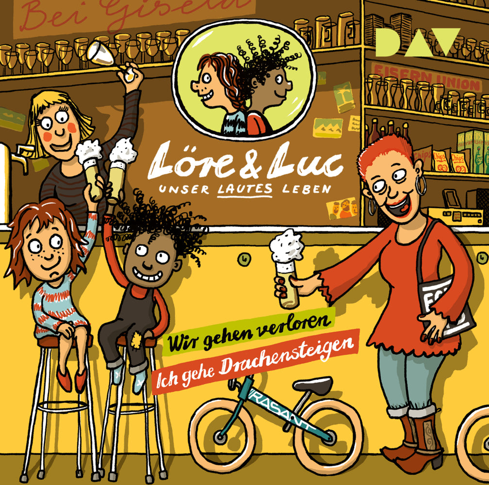 Löre & Luc - Unser lautes Leben (5). Folge 9: Wir gehen verloren / Folge 10: Ich gehe Drachensteigen, 1 Audio-CD (Jenny Alten)