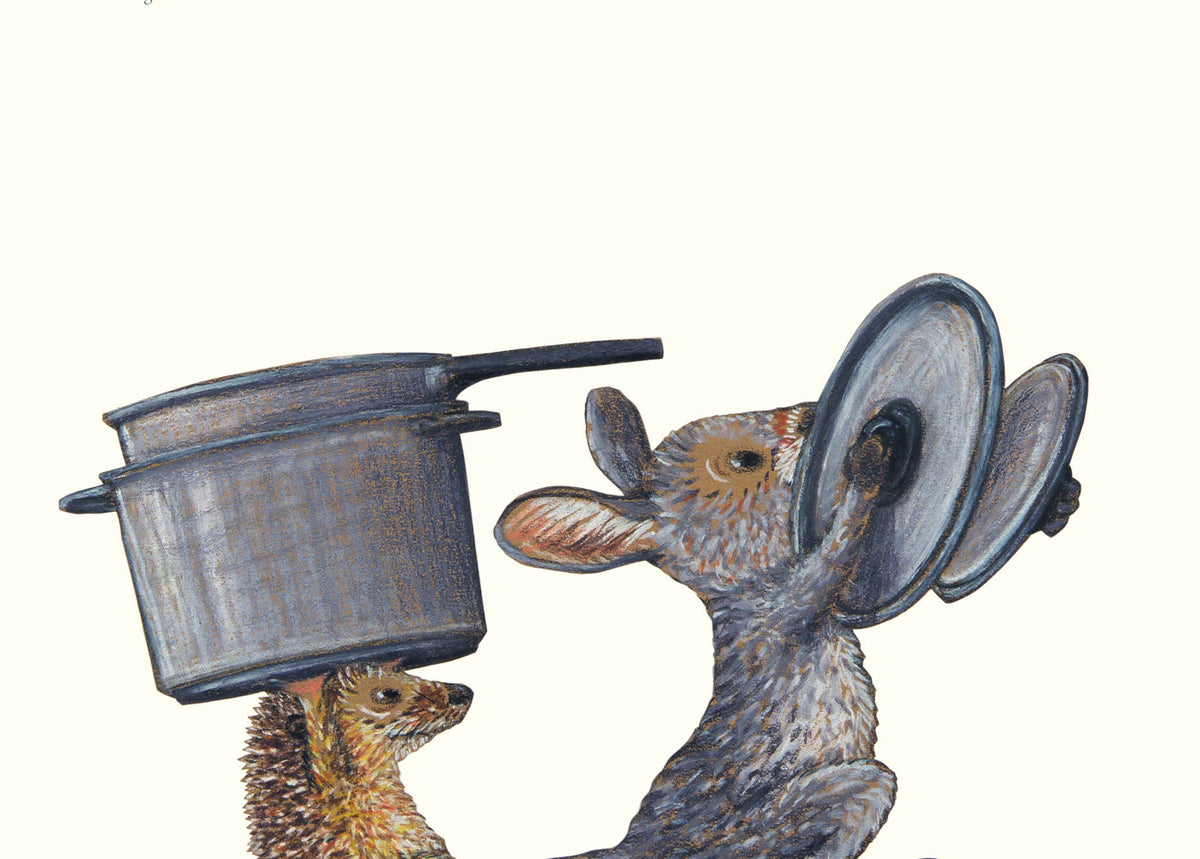 Einladung zum Essen Postkarte VE 1 = 10 (Kathrin Schärer)