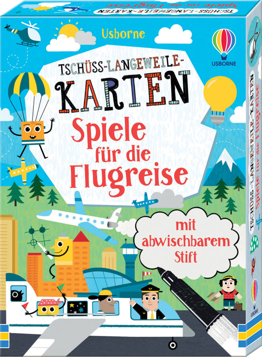 Tschüss-Langeweile-Karten: Spiele für die Flugreise (Andrew Prentice)