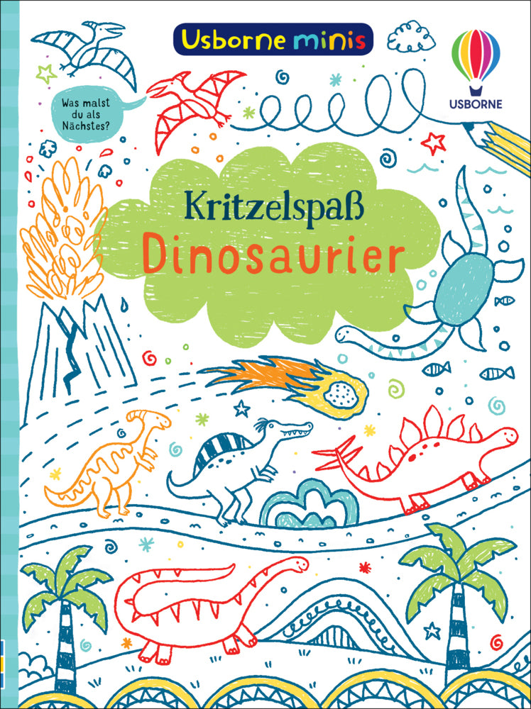 Usborne Minis: Kritzelspaß Dinosaurier (Simon Tudhope)