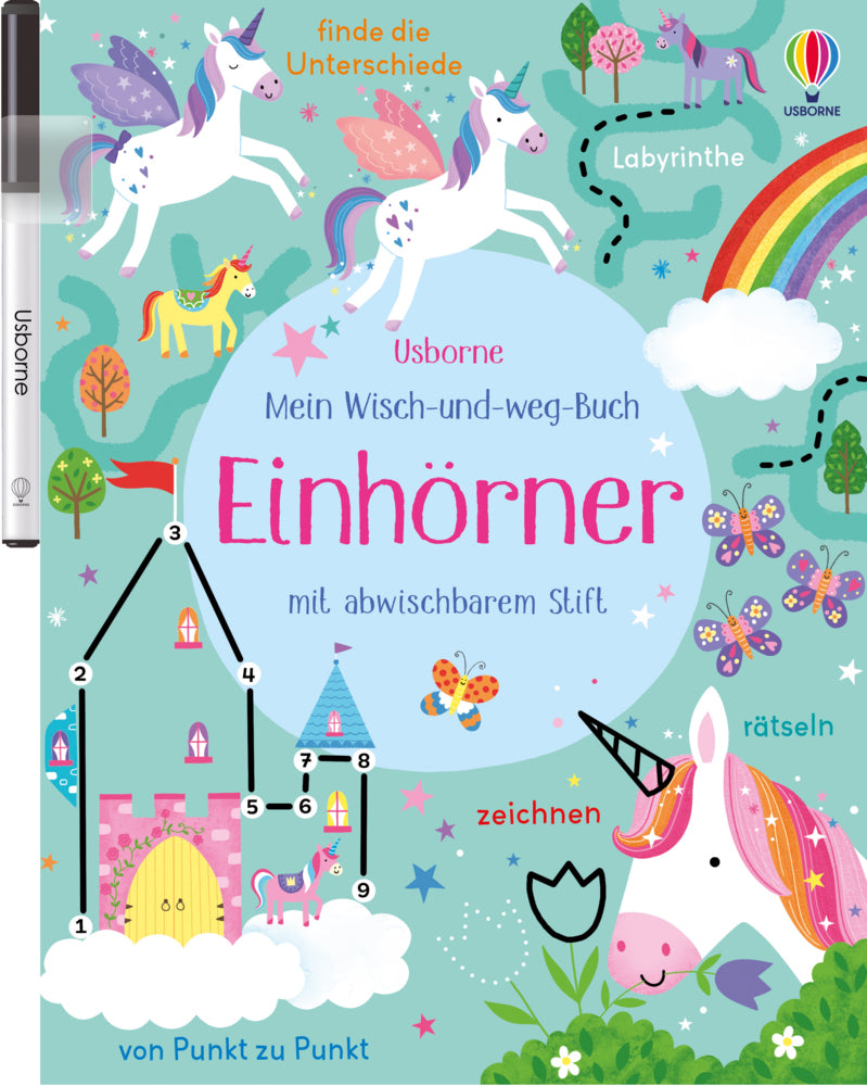 Mein Wisch-und-weg-Buch: Einhörner (Kirsteen Robson)