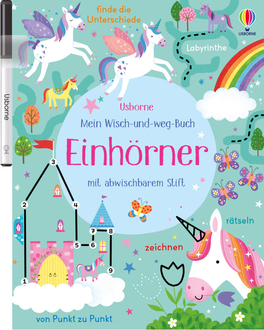 Mein Wisch-und-weg-Buch: Einhörner (Kirsteen Robson)