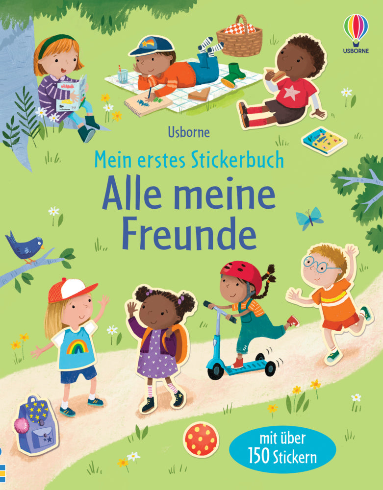 Mein erstes Stickerbuch: Alle meine Freunde (Holly Bathie)