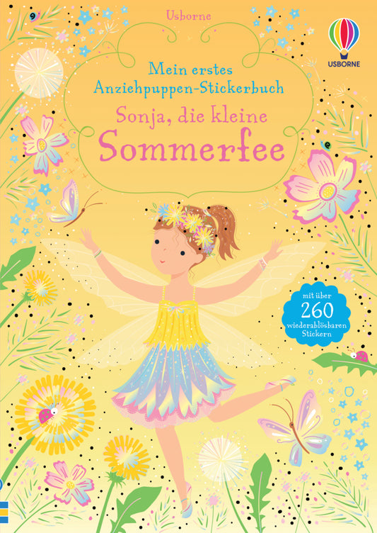 Mein erstes Anziehpuppen-Stickerbuch: Sonja, die kleine Sommerfee (Fiona Watt)