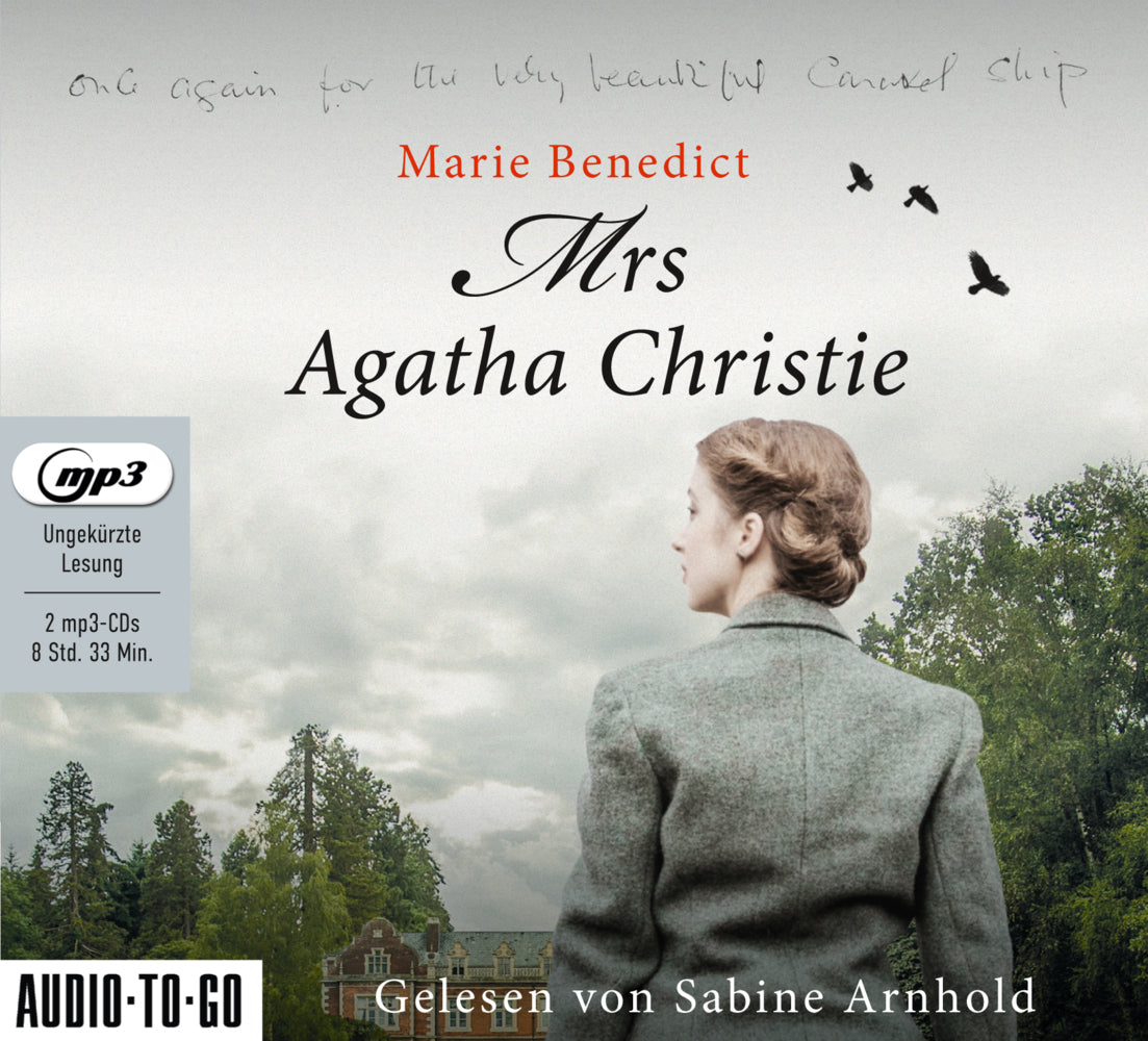 Mrs Agatha Christie, 2 Audio-CD (Marie Benedict)