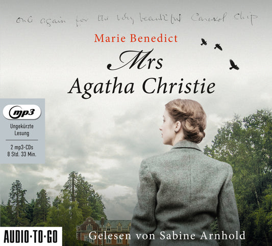 Mrs Agatha Christie, 2 Audio-CD (Marie Benedict)