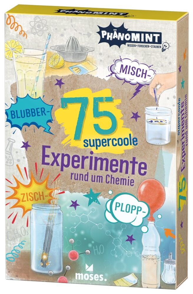 PhänoMINT 75 supercoole Blubber-Zisch-Misch-Plopp-Experimente (Anita Van Saan)