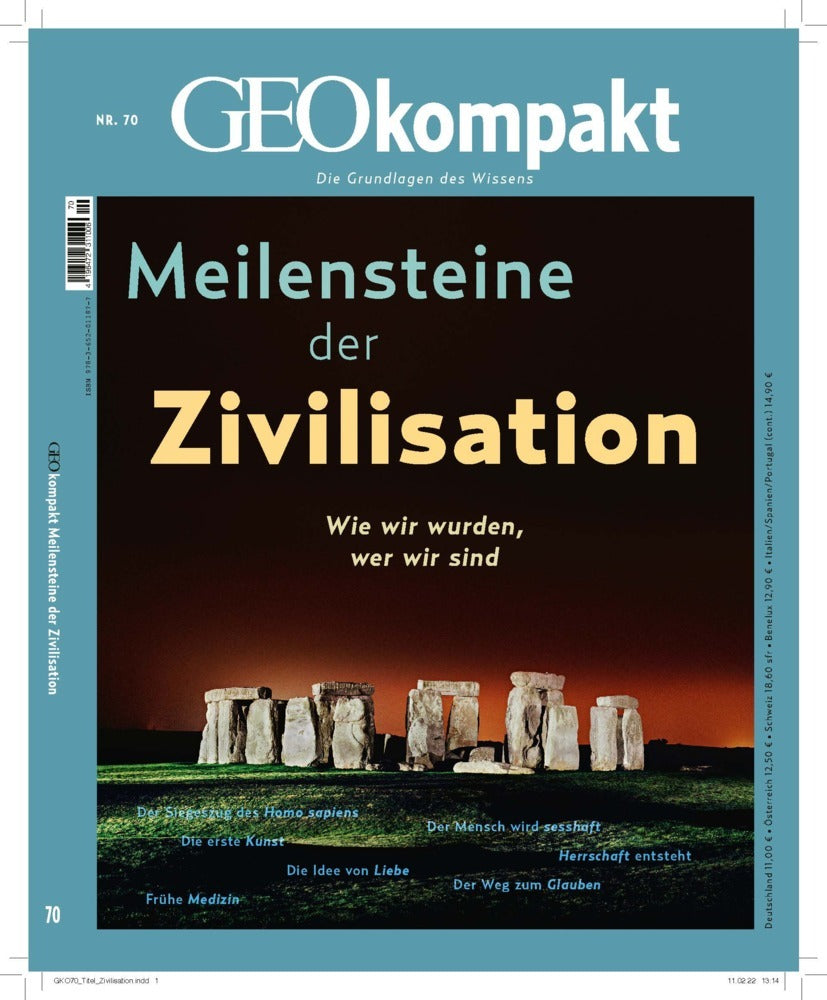 GEOkompakt / GEOkompakt 70/2022 - Meilensteine der Zivilisation (Jens Schröder)