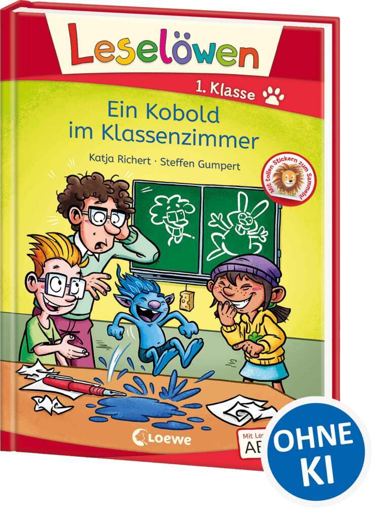 Leselöwen 1. Klasse - Ein Kobold im Klassenzimmer (Katja Richert)