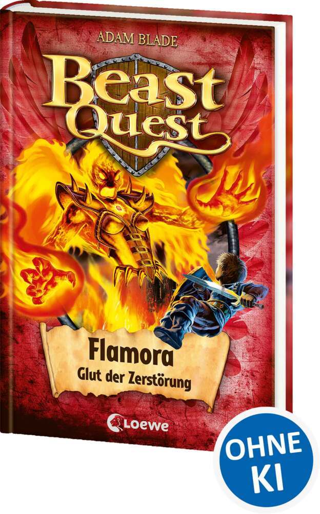 Beast Quest (Band 64) - Flamora, Glut der Zerstörung (Adam Blade)
