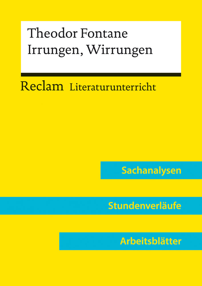 Theodor Fontane: Irrungen, Wirrungen (Lehrerband) | Mit Downloadpaket (Unterrichtsmaterialien) (Wilhelm Borcherding)