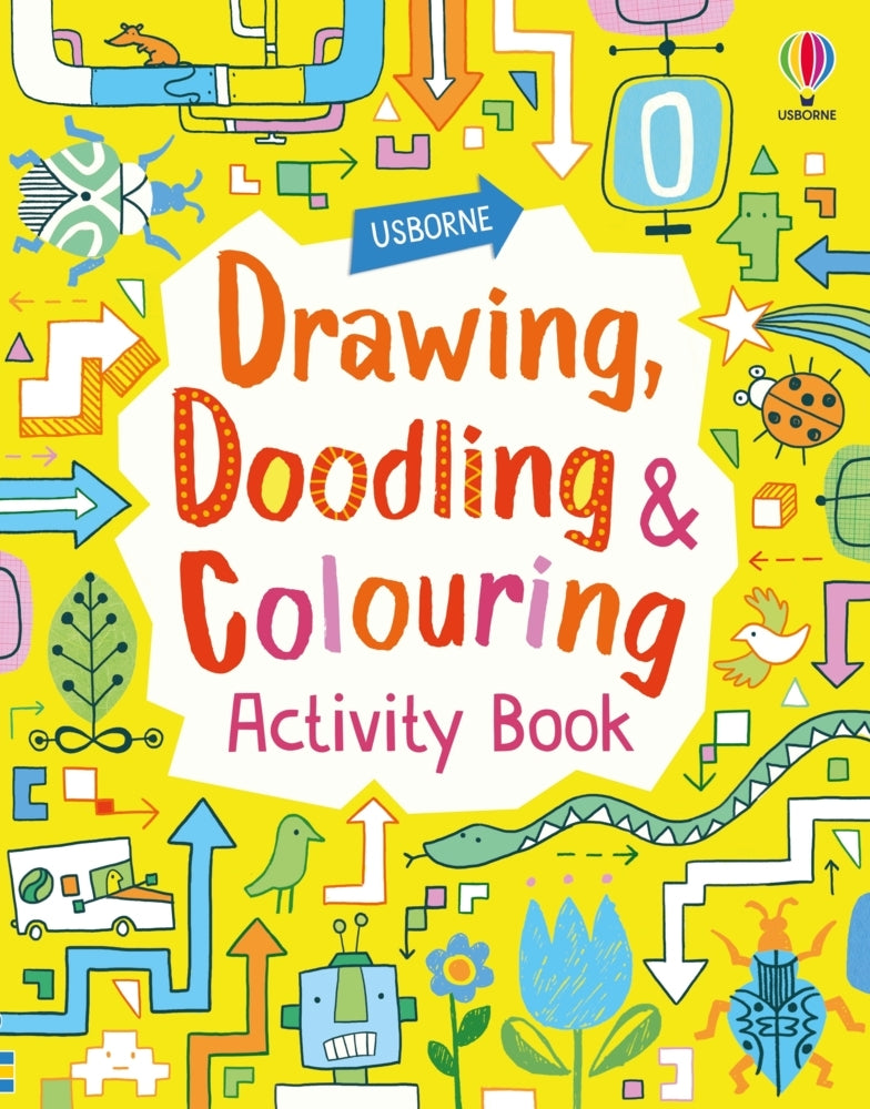 Drawing, Doodling and Colouring Activity Book (Fiona Watt)