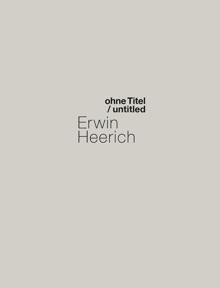 Erwin Heerich. ohne Titel/ untitled (Stiftung Museum Schloss Moyland)