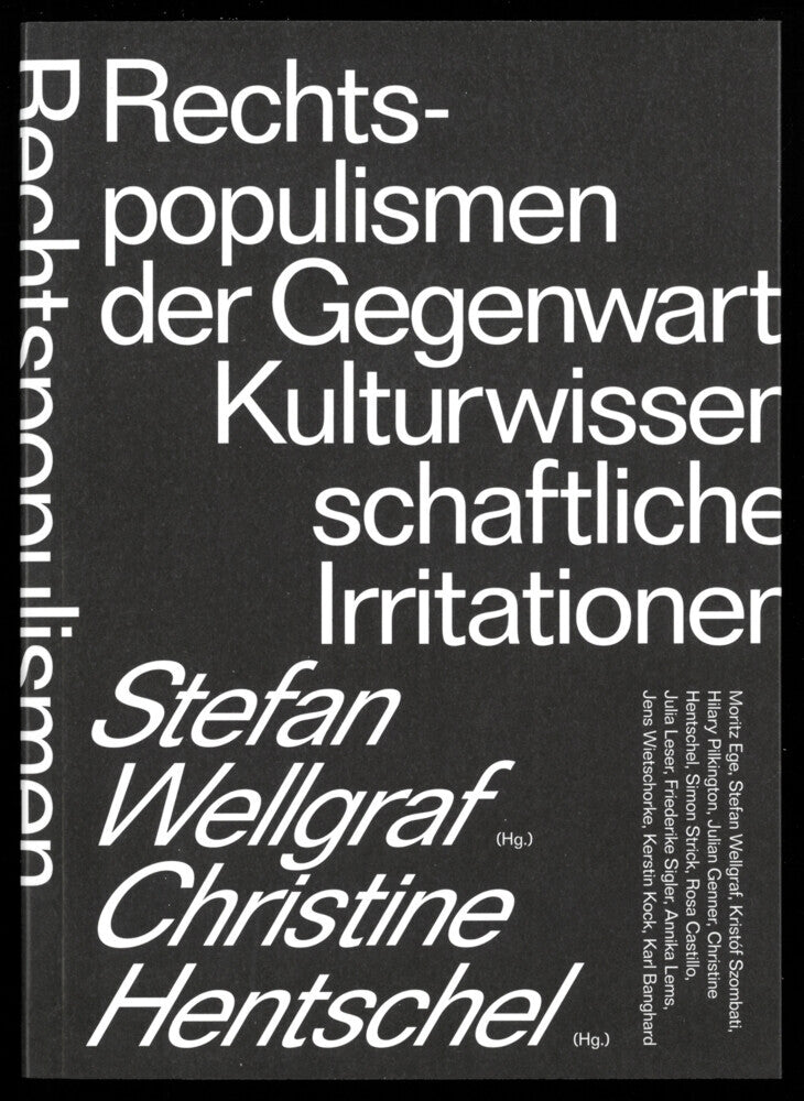 Rechtspopulismen der Gegenwart (Stefan Wellgraf)