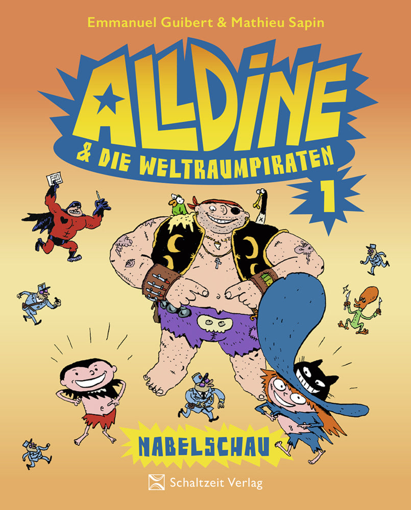 Alldine & die Weltraumpiraten (Mathieu Sapin)