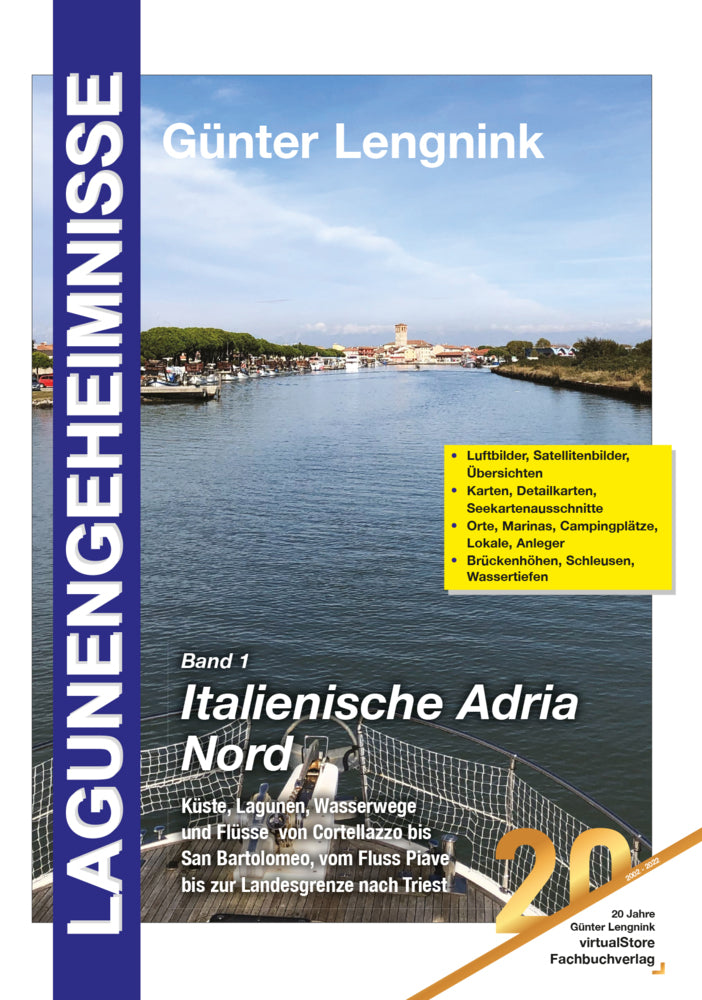 Lagunengeheimnisse, Band 1, italienische Adria Nord (Günter Lengnink)