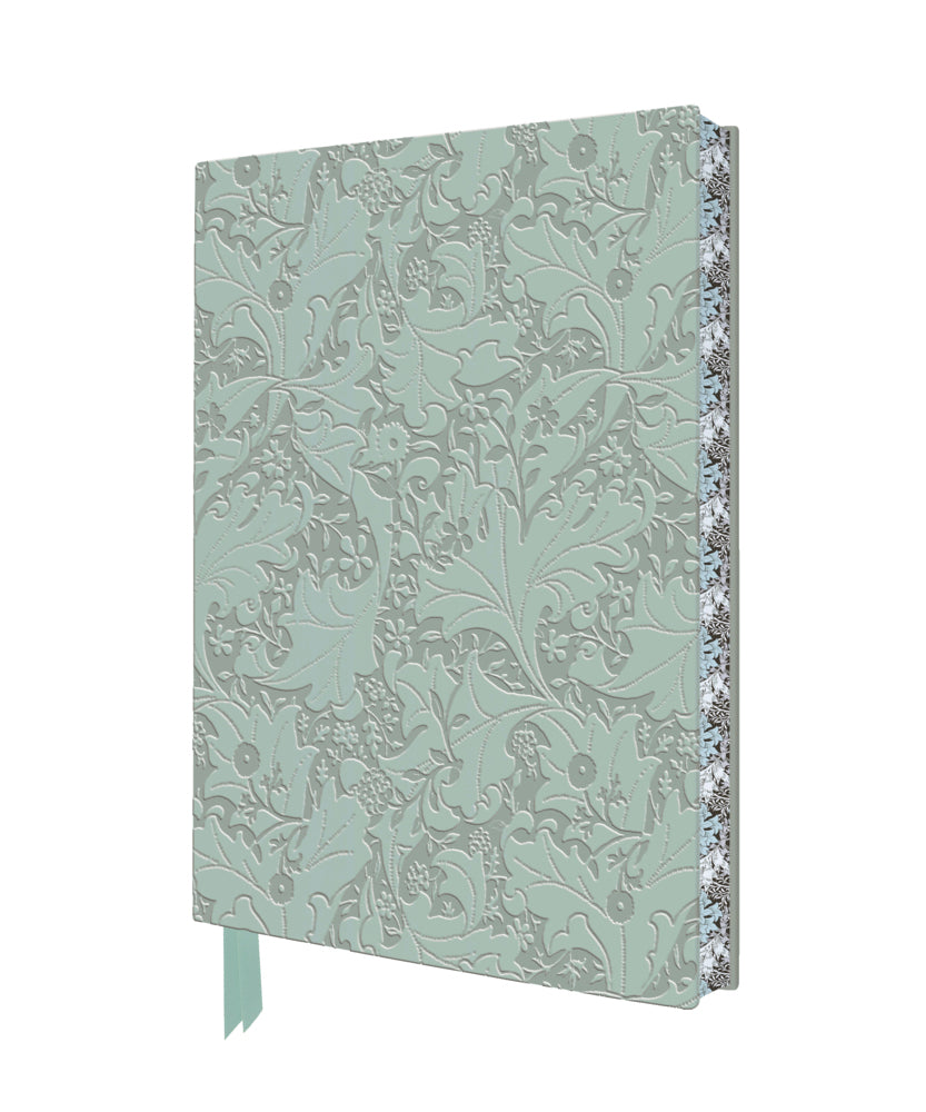 Exquisit Premium Notizbuch DIN A5: William Morris, Mauerblümchen (Flame Tree Publishing)