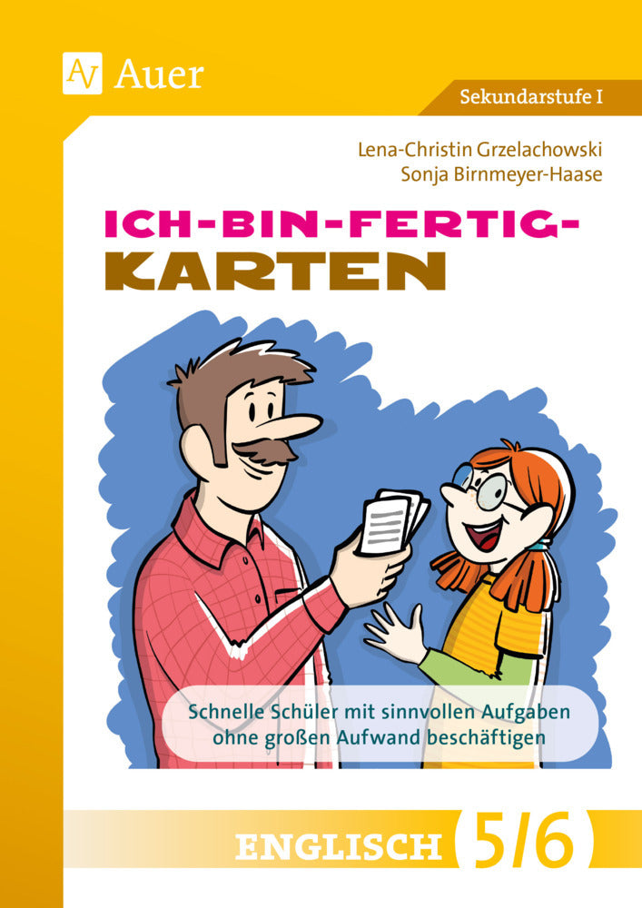 Ich-bin-fertig-Karten Englisch Klassen 5-6 (Sonja Birnmeyer-Haase)