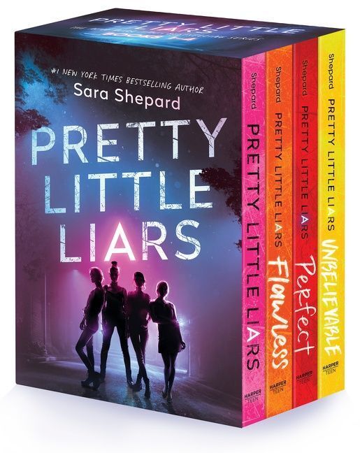 Pretty Little Liars 4-Book Paperback Box Set (Sara Shepard)