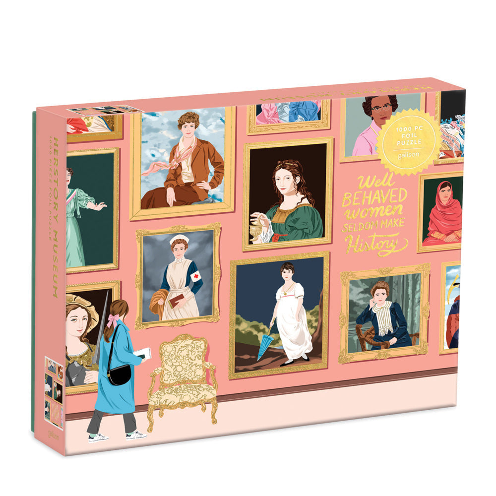 Herstory Museum 1000 Piece Foil Puzzle (Galison)