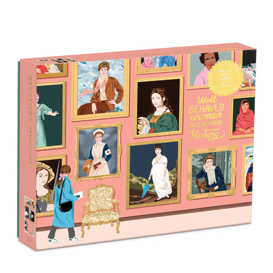 Herstory Museum 1000 Piece Foil Puzzle (Galison)