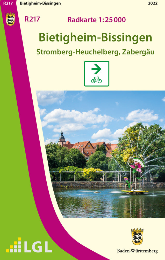 R217 Radkarte 1:25 000 Bietigheim-Bissingen (Lgl)