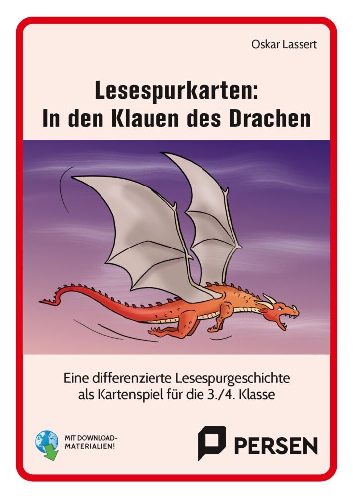 Lesespurkarten: In den Klauen des Drachen, m. 1 Beilage (Oskar Lassert)