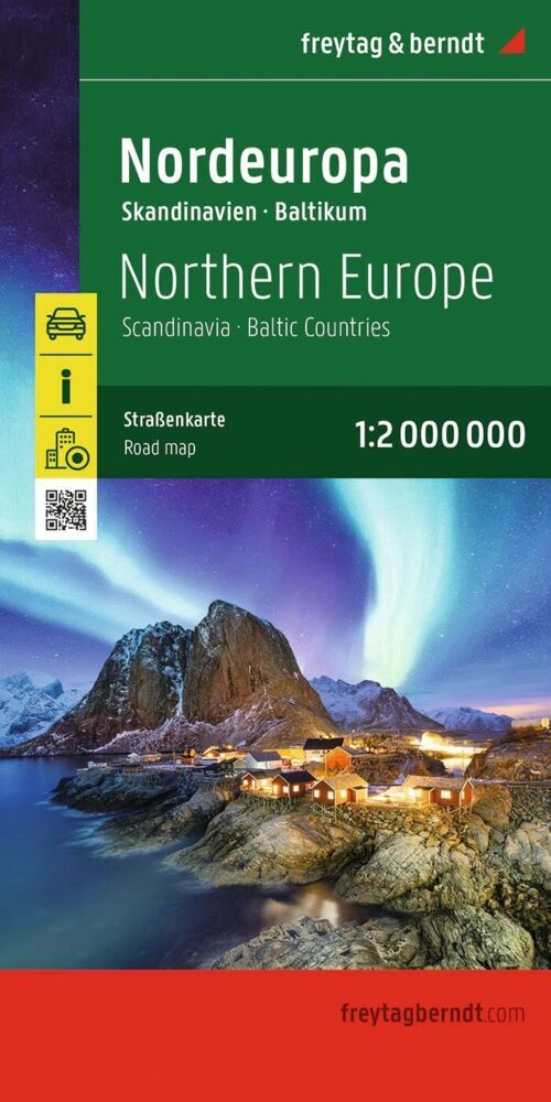 freytag & berndt Straßenkarte Nordeuropa 1:2 Mio.