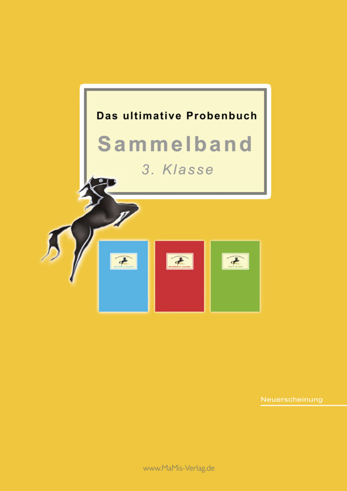 Das ultimative Probenbuch Sammelband 3. Klasse (Miriam Reichel)