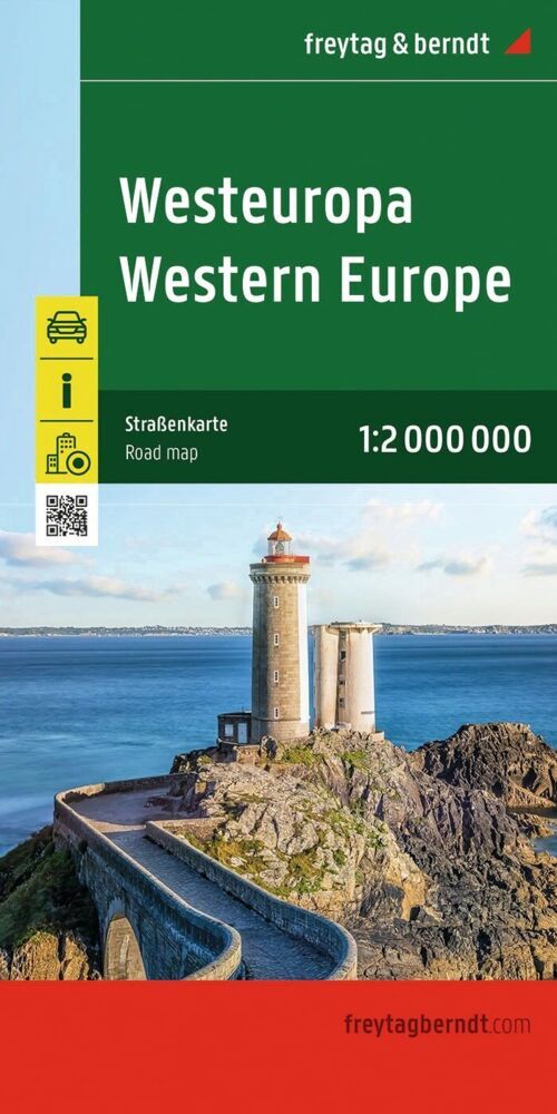 freytag & berndt Straßenkarte Westeuropa 1:2 Mio.