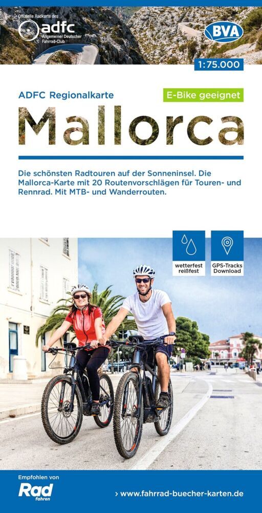 BVA ADFC Regionalkarte Mallorca 1:75.000