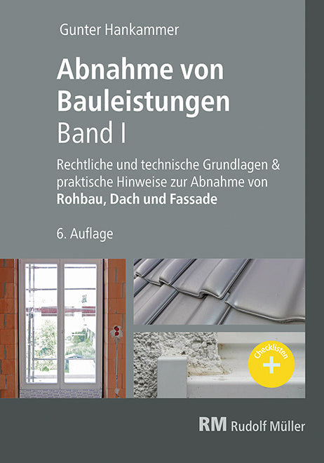 Abnahme von Bauleistungen.Bd.1 (Gunter Hankammer)