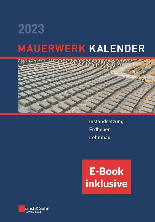 Mauerwerk-Kalender 2023 (Detleff Schermer)