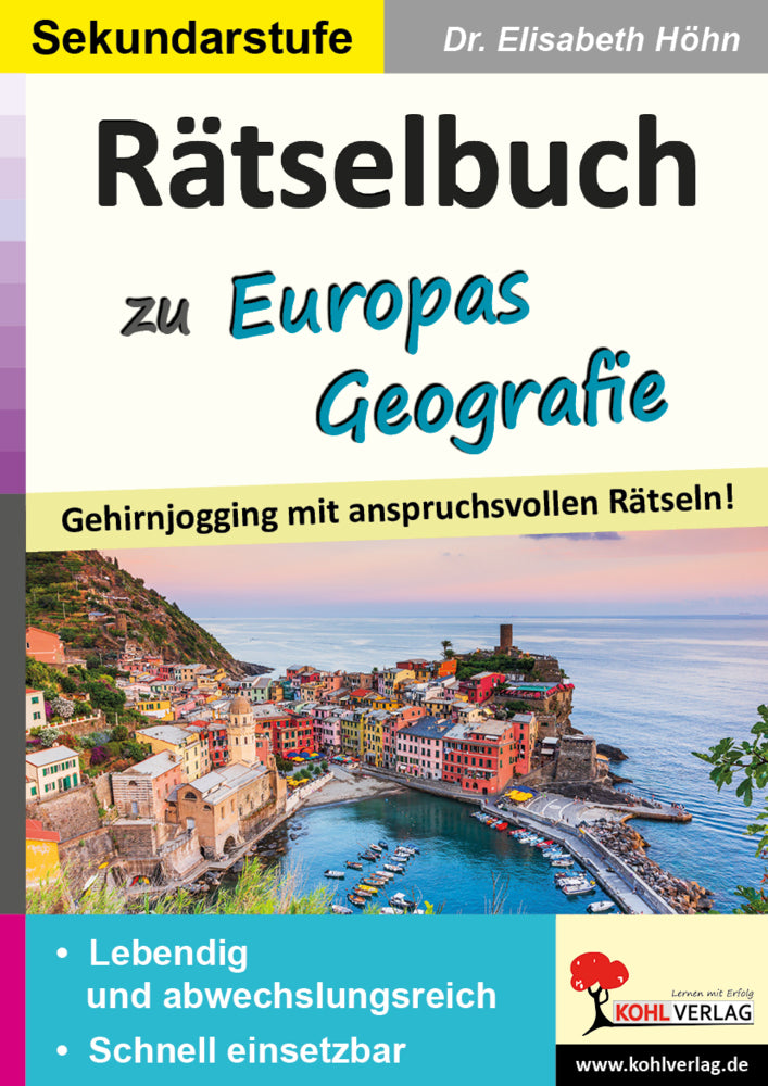 Rätselbuch zu Europas Geografie (Elisabeth Höhn)